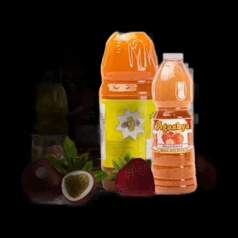 Agashya passion fruit juice bottle