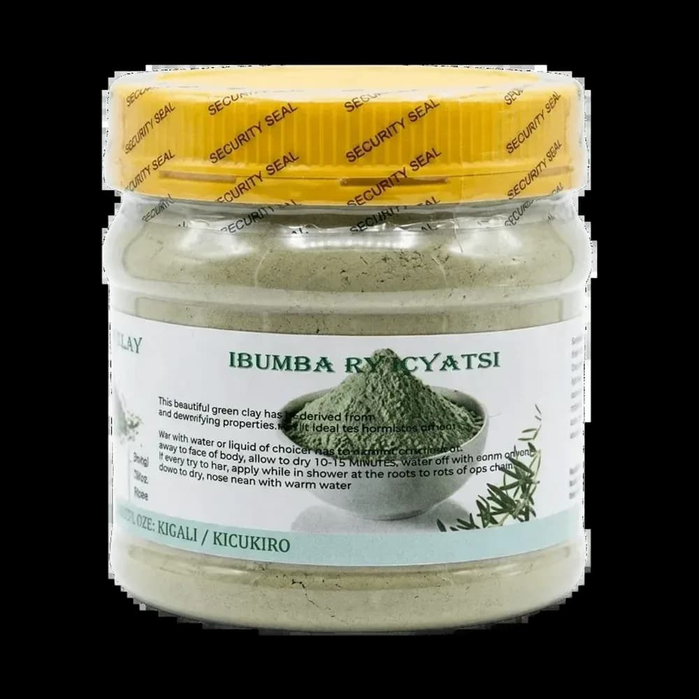Ibumba natural clay mask jar