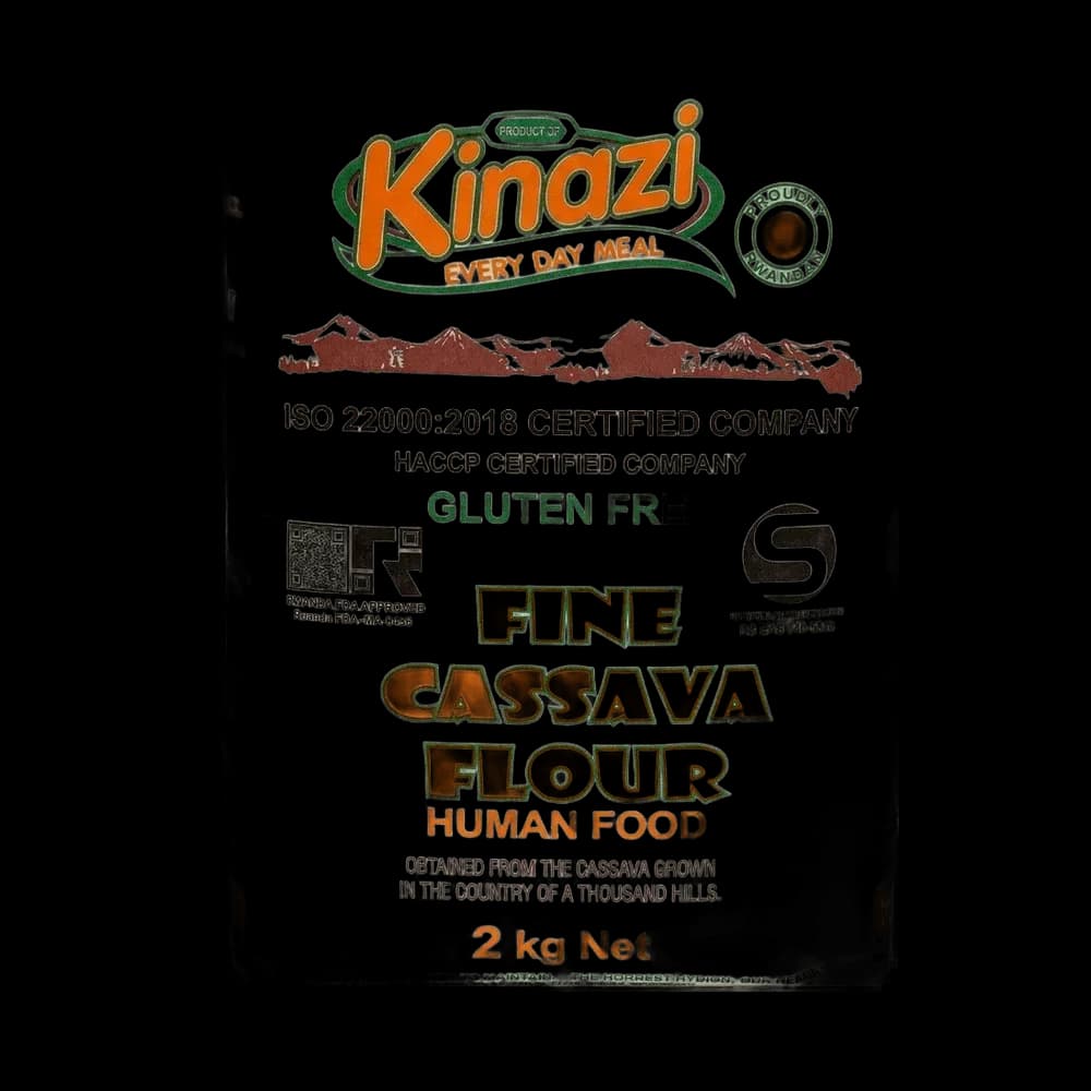 Kinazi fine cassava flour 1kg pack