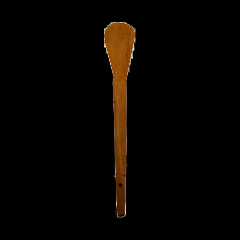 Hand-carved wooden mwiko paddle